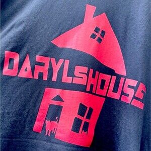DARYL HALL 2XL Live At DARYLS HOUSE Promo Mens Black T Shirt Band Tee John Oates